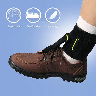 Breathable Adjustable Drop Foot Brace Universal Plantar Fasc