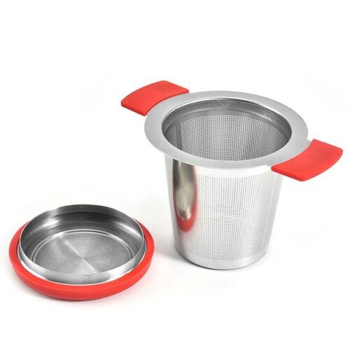 Stainless Steel Reusable Tea Infuser Basket Fine Mesh Tea St