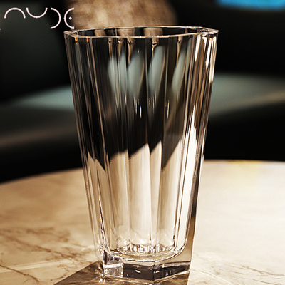 Nude努德欧式水晶玻璃菱形花瓶花器茶几创意客厅摆件设计