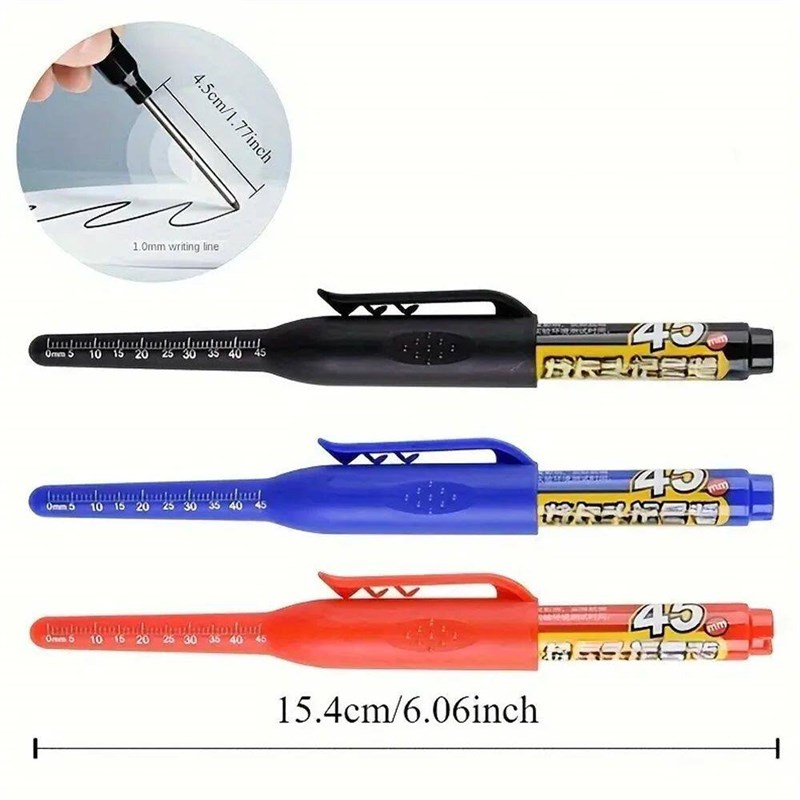 Lot 45mm Waterproof Long Head Nib Deep Hole Markers Pen Tile图片