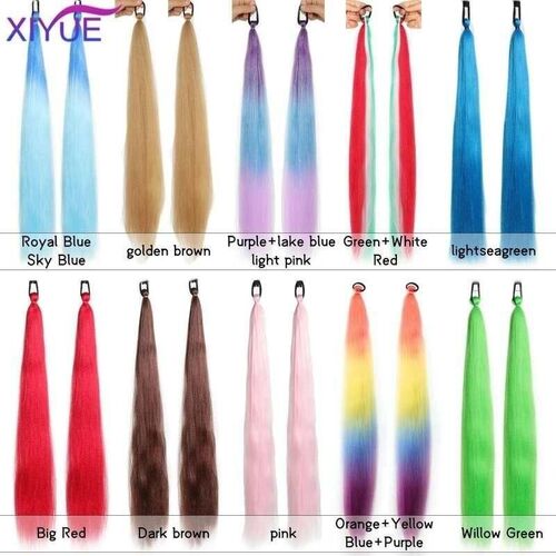 2pc Ombre Braiding Hair Extensions Synthetic Colorful Braid