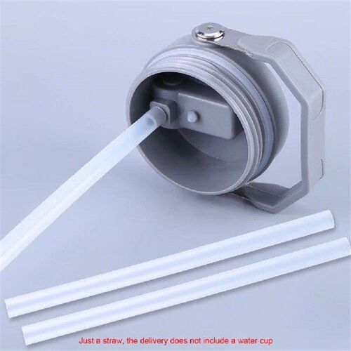 5Pcs Reusable Wear-Resistant Replacement Straws Clear