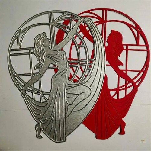 41XB Dancer Metal Cutting Dies DIY Craft Carbon Steel