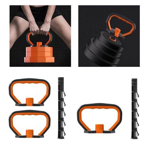 Adjustable Kettlebell Handle Kit Kettle Bell Grip for