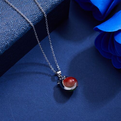 Simple Design Natural Stone Transparent Water Drop Dolphin P