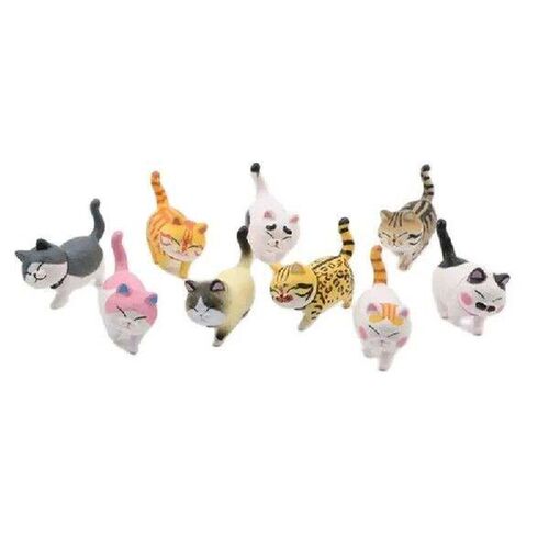1Pc Cute Mini Fridge Magnets Cartoon Cat 3D Magnetic