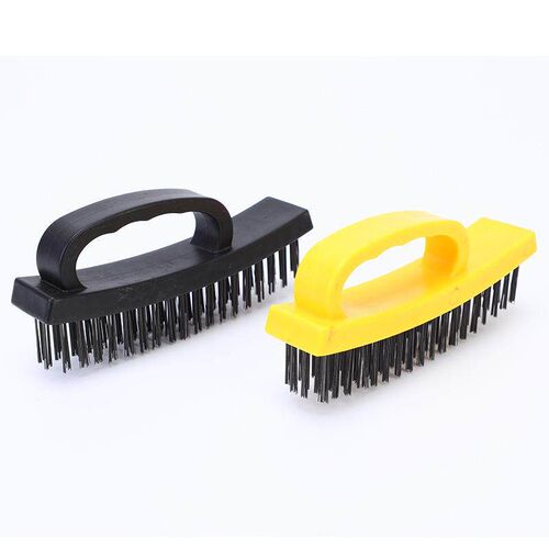 Steel Wire Brush Cleaning Brushes Rust Remover Derusting
