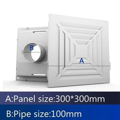 Integrated Ceiling 300*300 Aluminum Alloy Fresh Air Square E