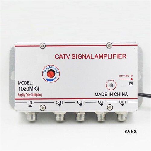 Cable  Splitter Amplifier 20Db Digital  Antenna Signal