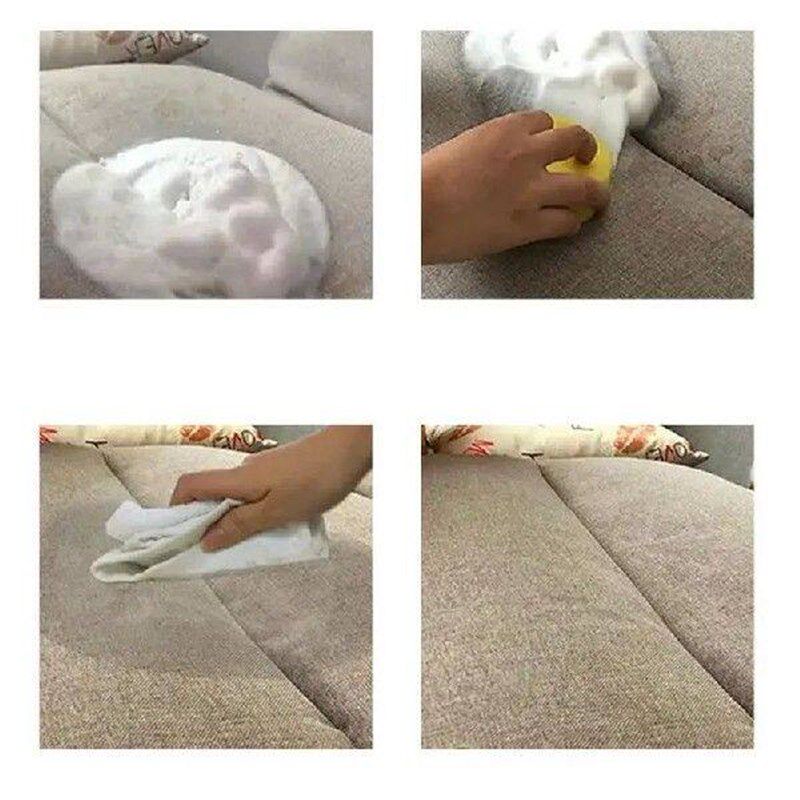 Foaming Couch Cleaner Powerful Upholstery Stain Eliminator - 实物图