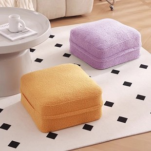 小凳子家用矮凳儿童板凳舒适久坐脚凳放腿沙发凳客厅坐凳蒲团坐墩