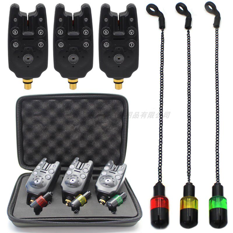 欧式库钓钓鱼报警器摇摆器套装海竿抛竿远投竿垂钓用品