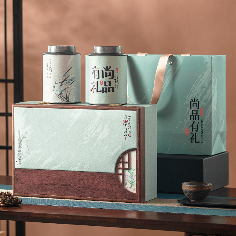 2024绿茶明前龙井茶叶包装盒空礼盒毛尖包装盒通用礼盒装空盒定制,包装,茶叶包装,淘宝优惠券,粉丝福利购,淘宝优惠卷