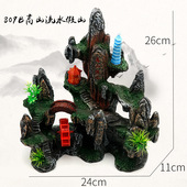 鱼缸造景假山摆件仿真石头小型仿天然景观迷你套餐水族箱装 饰创意