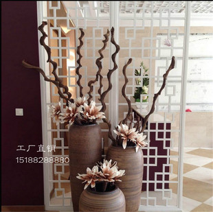 过江龙藤摆件软装饰干花干枝枯木树枝树藤干枯造型藤条插花干树枝