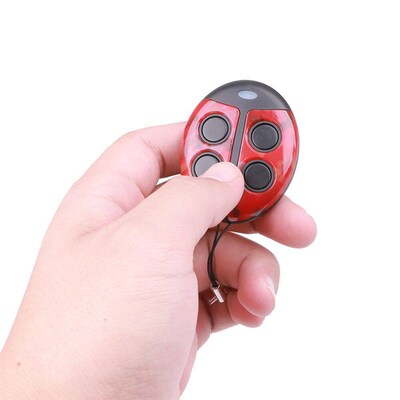 Kebidu Red Beetle 4 Button Remote Control Universal 433Mhz W