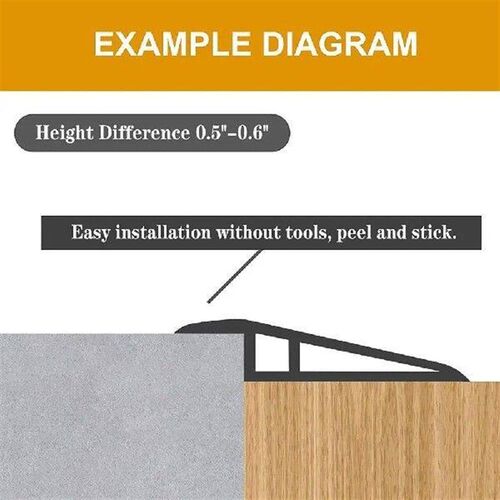 Carpet To Tile Floor Transition Strip Self Adhesive