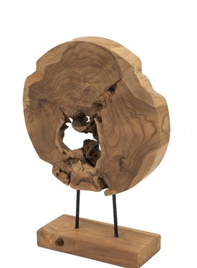 印尼装饰摆件柚木原木民宿样板间客厅书房桌面侘寂风装饰软装