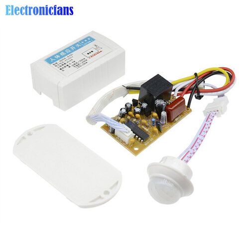 220V Human Motion Body Infrared IR Sensor Automatic Light S
