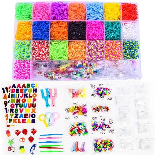 Loom Bands Rainbow Rubber Band Woven DIY Rubber Band Brle