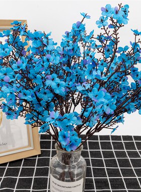 Silk Gypsophila Artificial Flowers for Decoration Home Plast