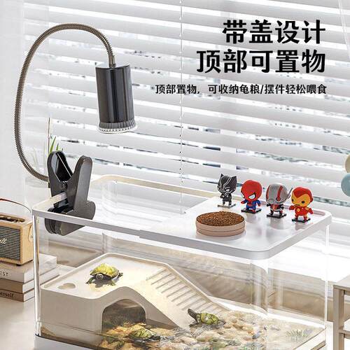 Ecological turtle tank household small medium-sized aquarium