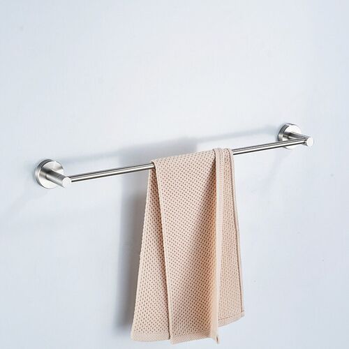 Towel rack single rod non-perforated stainless毛巾架单杆1跨