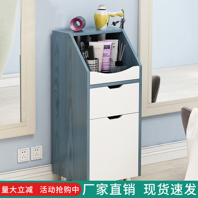 免安装新款发廊美发店工具柜理发柜理发镜台理发店柜子小推车木质