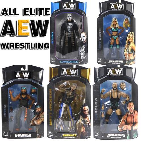 WWE/AEW /WWF/WCW  Rare  Collection PVC All Elite Wrestling U