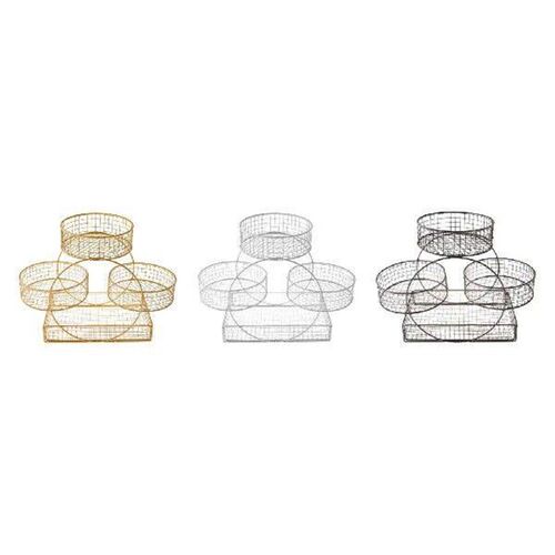 Tiered Fruit Basket Multipurpose Iron Mesh Produce Holder