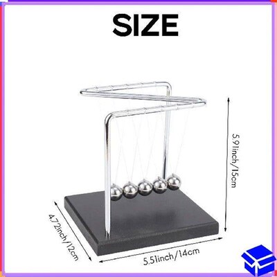 Reliable Newton Cradle Physics Pendulum Science Z-Type Wood