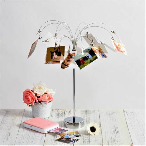 Desktop Bar Home Decor Metal Small Clip Photo