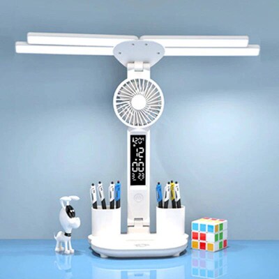 Rechargeable Table Lamp for Study, Desk Lamp Reading Light L