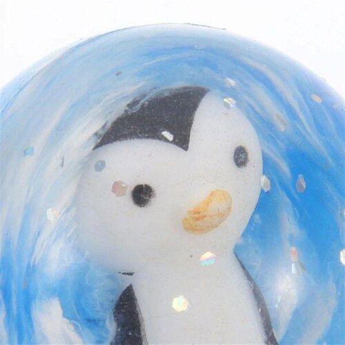 12 Pcs Bouncy Ball Penguin Birthday Party Favors Ocean
