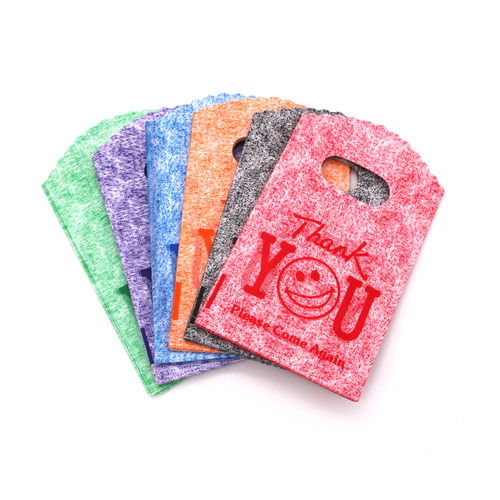 50Pcs/Lot Multi Designs Small Plastic Bag 9x15cm Boutique Gi