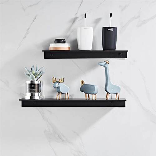 30/40/50CM Bathroom Shelf Aluminum Floating Shelves for Wall