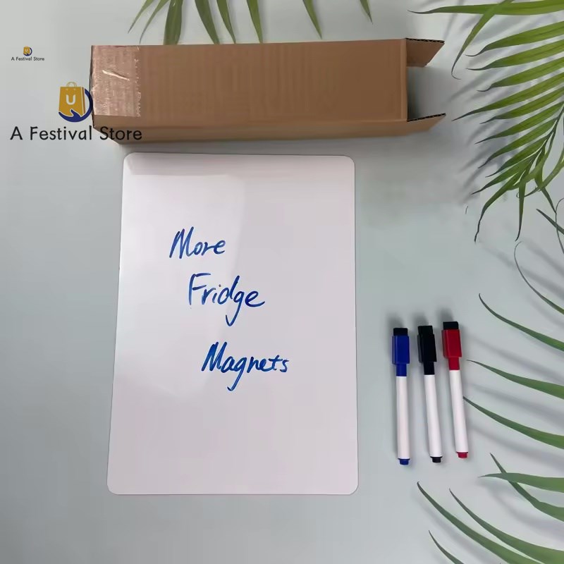 A3+A4 Magnetic Dry Erase Board Fridge Markers WhiteBoard图片