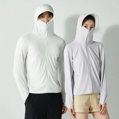 Summer New High Quality Ice Silk Couple Sun Protection Cloth