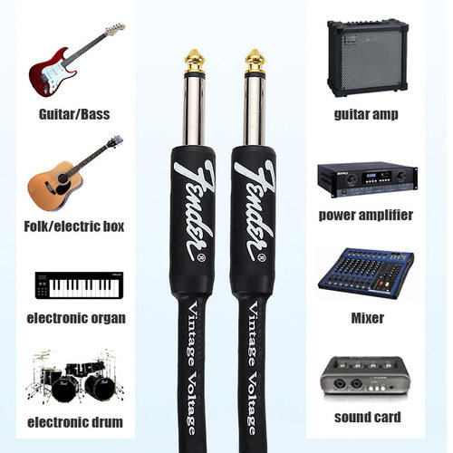 Guitar Cable Wire Cord Jack Line Bass Electric Box Audio Cab