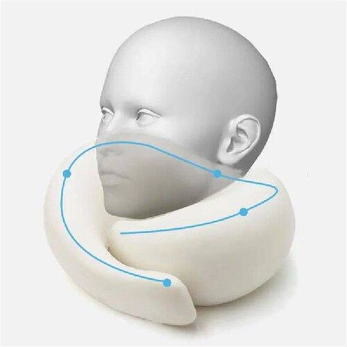 Memory Foam Neck Pillow Cervical Vertebra Travel Portable