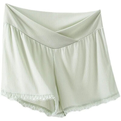2024 Summer Ice Cool Maternity Underwear with Lace Underpant