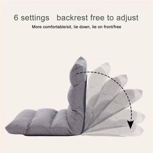 Japanese Floor Chair Folding Adjustable Lazy Sofa Chair Floo