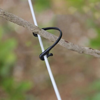 Hook Vegetable Vine Fixing Clamp Grafting Clips Reuseable 10