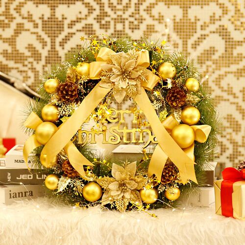Garland Door Hanging wreath hanging decoration Window decora