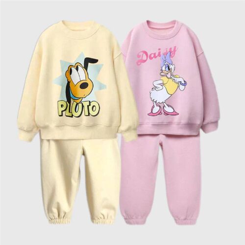 Pluto Sweatshirts+Pants 2pcs Child Long-sleeved Outfits Boys