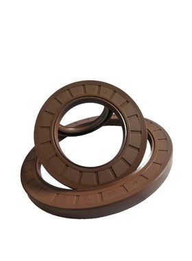 棕色氟胶骨架油封TC100*115/0/1/0*10///1/1高温耐磨