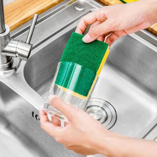 Dishwashing sponge cleaning brush Nano home dishwashing pan