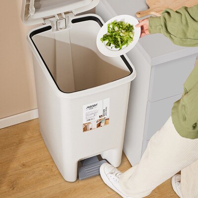 Trash Bin 2025 for Home Kitchen Bathroom Toilet Living Room