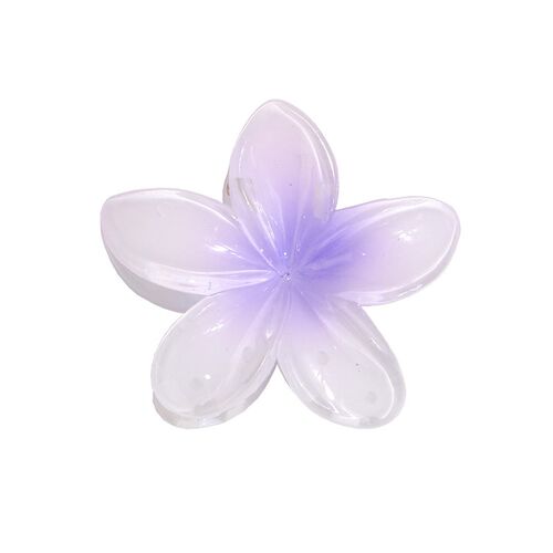 Hair Flower Clip Clips Hawaiian Plumeria Beach Flowers Claw