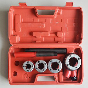 水管丝机手动2型轻型管子绞板铁管丝工具绞丝机手动开牙机